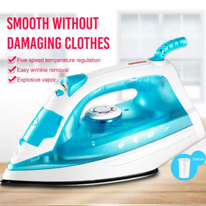 Plancha de Vapor Automática de Alta Calidad de 1200W, Plancha Eléctrica Seca con Suela Antiadherente para Uso Doméstico y Hotelero, Plancha de Viaje - Product Image 2