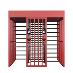 Tornello a tutta altezza in acciaio inossidabile con riconoscimento facciale, lettore di carte, anti-tailgating, funzionamento a 2 vie, protezione IP54 per palestre - Product Image 4