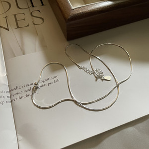 Gioielli di moda all'ingrosso collane con ciondolo a forma di serpente in argento Sterling 925 con catena a forma di serpente per regali - Product Image 3