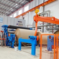 Ligne complète de production de carton gris Yunda 100tpd pour machine à papier Testliner