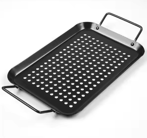Offre Spéciale BBQ Grill Four Charbon De Bois Grill Alimentaire Pan En Acier Au Carbone Plateau Alimentaire Casseroles Antiadhésif <span class=keywords><strong>Plaque</strong></span> <span class=keywords><strong>Friteuse</strong></span> Rôti Plat De Cuisson pour Barbecue - Product Image 1