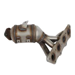 Catalisador de Ajuste Direto Compatível com Hyundai Accent 2012-2016 Motor 1.6L GDI Alta Vazão em Aço Inoxidável - Product Image 3