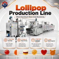 Ligne de production de sucettes en acier inoxydable entièrement automatique TG, équipement industriel de fabrication et de transformation de confiseries