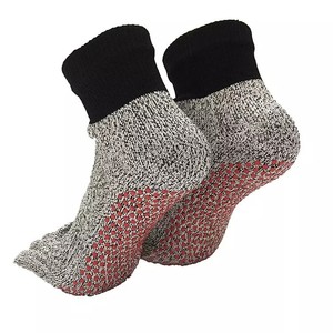 Haute Performance niveau 5 coupe preuve pieds nus <span class=keywords><strong>Action</strong></span> chaussettes hommes cinq orteil Anti coupure chaussettes poignée Silicone pour la plongée surf - Product Image 2