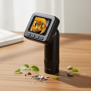 แว่นขยายดิจิตอลอิเล็กทรอนิกส์พร้อมหน้าจอ LCD และไฟ LED สำหรับงานซ่อมนาฬิกาและเครื่องประดับ - Product Image 1