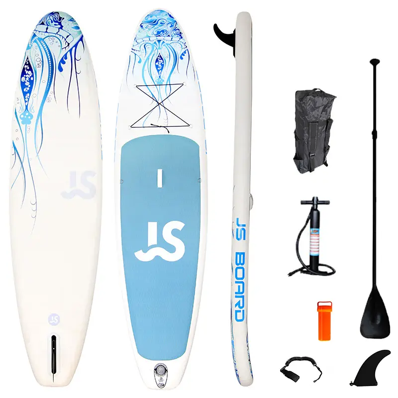 OEM 10'6 Sup Stand up Paddle Board water sports inflatable isup surf padle board paddleboard sub fanatics JS