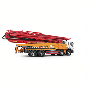 Pompe à béton Mercedes Actros d'occasion à flèche pleine longueur, équipement de construction - Product Image 2