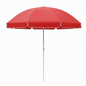 Sombrilla de Playa Plegable y Portátil, Precio al por Mayor, Protección UPF 50, con Anclaje para Arena, para Uso en Exteriores, Suministro Directo de Fábrica - Product Image 1