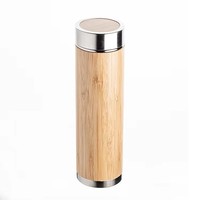 Botol air termos Stainless Steel, peralatan minum perjalanan luar ruangan 17oz desain klasik