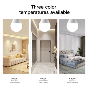 Ampoule LED Intelligente 3W à Driver IC, Économie d'Énergie, Globe AC 85-265V, Culot E27/B22, Température de Couleur 3000-6500K, Garantie 2 Ans, IRC 80, 300lm/W - Product Image 3