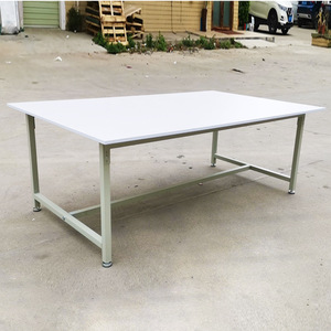 Table de travail Tetsushin avec tableau blanc 1800x900mm, table d'assemblage en usine, table d'emballage d'atelier, table de découpe de vêtements - Product Image 1