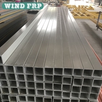 Profils en fibre de verre extrudée anti-corrosion MARINE avec service de découpe, couleurs personnalisées et classe d'ignifugation ASTM E84 Classe 1