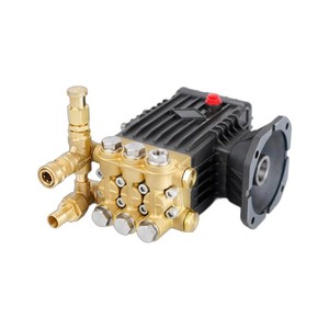 Bomba de Pistón de Alta Presión de 250 Bares, Bronce Fundido, 13-18.5 L/min, Cabezal de Bomba de Limpieza de Alta Resistencia con Presión Ajustable - Product Image 1