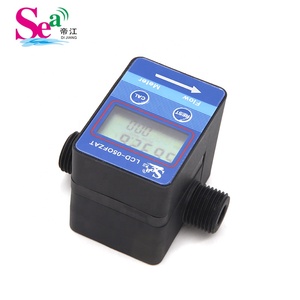Medidor de Flujo de Engranajes Ovalados Micro LCD-05OFZAT de 1/2'' con Pantalla Digital LCD para Medir Combustible Diésel, Productos Químicos y Aceite, Alimentado por Batería - Product Image 4