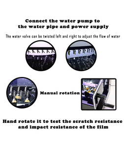 Siteke ô tô hiệu suất kỵ nước Tester TPU ppf trong suốt vinyl phim hiển thị 220V Acrylic 1-năm bảo hành cho dầu - Product Image 3