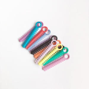 36 couleurs de supports orthodontiques dentaires, sangles de ligature, attaches, bande élastique pour les dents - Product Image 3