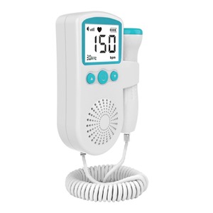 Portable Medical Doppler Fetal Heart Rate Monitor, Baby Heartbeat Detector & Fetal Movement Monitor for Pregnant Women, Cross-Bo - Product Image 4