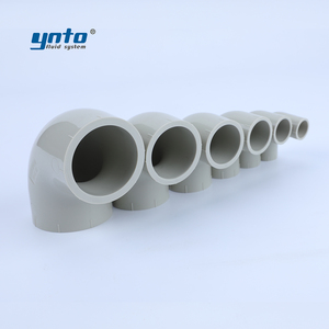 Pph Mịn Nhựa Uốn Cong Nước Doanh Núm Vú Nhanh Chóng Degre Industri wyes Adapter Cho Nhà Máy Hóa Chất Thiết Bị Phụ Kiện Đường Ống - Product Image 2