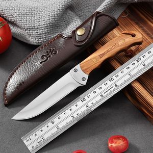 มีดสแตนเลสสำหรับผลไม้และผักกลางแจ้ง ใช้ในครัวเรือน คมกริบ แข็งแรง ทนทาน ขนาดเล็ก พกพาสะดวก ใช้ได้หลากหลาย - Product Image 1