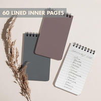 Gran oferta, diseño de tamaño personalizado, suministro al por mayor, Mini diarios en espiral con reglas universitarias, cuadernos Classmate para uso diario portátil
