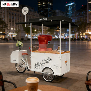 Chariots de vente ambulante mobiles en Chine, chariot à sucettes glacées, vente au détail d'aliments, hôtels, boulangeries, magasins de crème glacée - Product Image 4