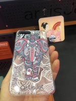 Encre UV neutre douce et dure cncolor respectueuse de l'environnement pour tête d'impression Ricoh G5i GH2220 pour étui de téléphone portable en cuir acrylique