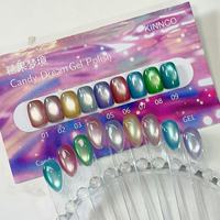 Kinnco Nail Supplies Candy Dream Gel Polish OEM Private Label Cat Eye Gel Polish Uv Gel Nail Polish HEMA & TPO Free