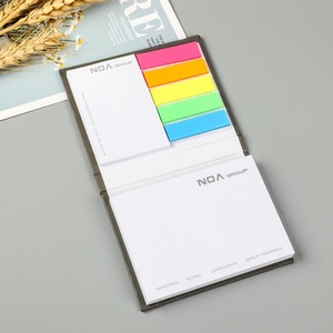 Custom Hardcover Notepad Set With Sticky Notes Office Stationery Custom Made Offset Printing JH 001 - Product Image 3