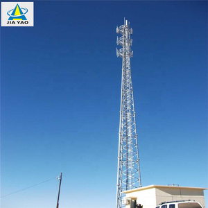 Đường Ống 35M 3 Chân Hdg Lattice Ống Truyền Thông Viễn Thông Bts Shelter Mast Tower