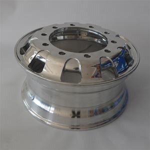 Nouveaux trous d'air de style Capacité de charge élevée Poids léger durable 22.5*9.0 pouces Jantes en aluminium forgé pour camion <span class=keywords><strong>lourd</strong></span> - Product Image 5