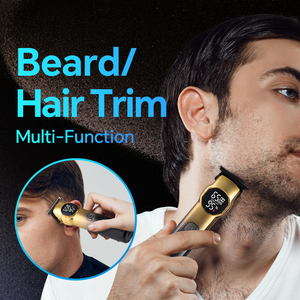 Profissional sem fio recarregável Barber Combo Salon Electric Hair Clipper Set Atacado dos homens ajustáveis Hair Clipper USB RV - Product Image 2