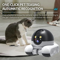 Robot Inteligente con IA para Mascotas 2026 - Cámara Dual HD 2K 360° °   Cámara de Seguridad Móvil, Control por Aplicación con Audio Bidireccional para Perros y Gatos