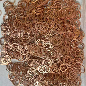 Chất lượng cao chính xác đồng máy giặt đồng bằng kết thúc Kẽm mạ nêm ngoại quan phong cách cho ngành công nghiệp nặng sử dụng nhà máy bán hàng trực tiếp - Product Image 6