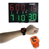 YIZHI montre portable contrôle LED tableau d'affichage numérique point tableau d'affichage électronique pour intérieur maison Gym Padel Tennis Clubs