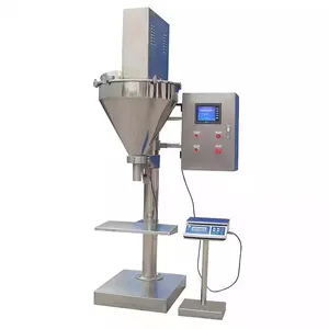 Automatic Spice Powder Packaging Filling Machine Cans Bottling Filler Spice Packing Machine Automatic Powder Filling Machine - B