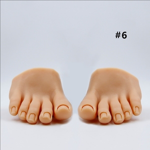 Modèle d'entraînement en silicone pour la pratique de l'art des ongles, pied souple pour la pédicure et la manucure - Product Image 4