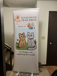 Top Rated Heavy Duty Sturdy Stable Base Roll up <b>Banner</b> for Corporate Meeting Seminar Workshop Presentation - Product Image 3