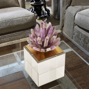 Ornement en marbre, style Art déco, nouvelle décoration d'intérieur, ensemble multi-pièces pour les mariages et les décorations d'hôtel - Product Image 5