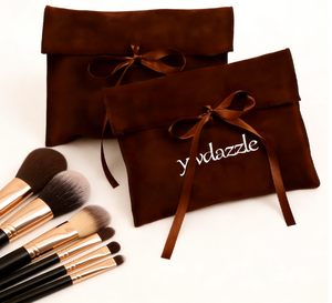 Toptan Geri Dönüştürülebilir Süper Yumuşak Toz Kadife Doğum Günü Hediye Paketleme Zarfı Lüks Süet Kadife Kozmetik Parfüm Keseleri - Product Image 3