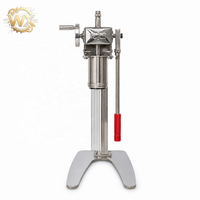 Machine manuelle de formage de bâtonnets d'encens, extrudeuse de bureau en acier inoxydable, moules réglables pour bâtonnets épais en spirale