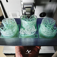 Imprimante 3D NOVA3D pour modèles en cire moulable, adaptée aux bracelets et bagues en filigrane d'or et d'argent, aux bijoux irréguliers et aux modèles de studio.