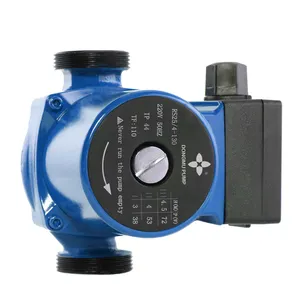 DONGMU RS25-4-130 OEM 1~230V 50-60HZ Central Shower High Temperature Heating Pump 3 Speed Control Circulation Pump