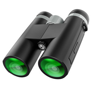 Black Dolphin Binoculars 12X42 Metal Handwheel Multi Coating Optics Outdoor Use - Product Image 1
