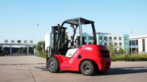 चीन चार पहिया 4 टन फोर्कलिफ्ट सभी इलाके मिनी छोटे डीजल ऑफ-रोड फोर्कलिफ्ट - Product Image 2