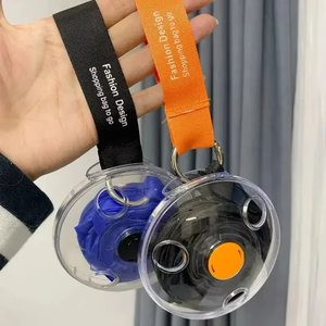 Bolsa de almacenamiento de compras para el hogar de poliéster portátil ultracompacta diseño retráctil plegable respetuoso con el medio ambiente reutilizable - Product Image 2