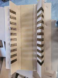 Cajas de cartón corrugado de doble pared resistentes de tamaño personalizado portátil e impermeable para uso industrial y comercial - Product Image 2