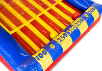 Jeu de carnaval Plinko gonflable Durable commercial défi sportif jeu de balle gonflable Plinko Hover sport jeu gagnant pour les événements