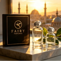 Ensemble de flacons de parfum en verre transparent 50 ml 80 ml avec boîte en forme de livre en papier Emballage de parfum de luxe pour marque cosmétique