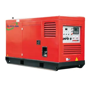 High Quality 12kw 300A Welding Diesel Generator Machine With Wheels Cheap Price Sales For Welding