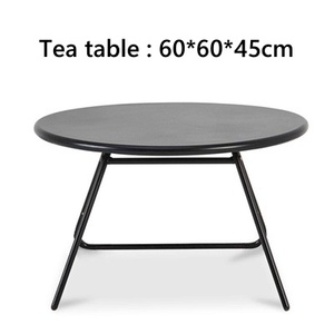 Conjunto de Sofás de Jardín de Lujo Moderno, Sofá de Exterior de Aluminio, Conjuntos de Ratán Asequibles, Conjuntos de Comodidad para Todo el Año para Patio de Restaurante - Product Image 6